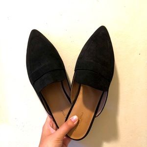 American Eagle open back mules